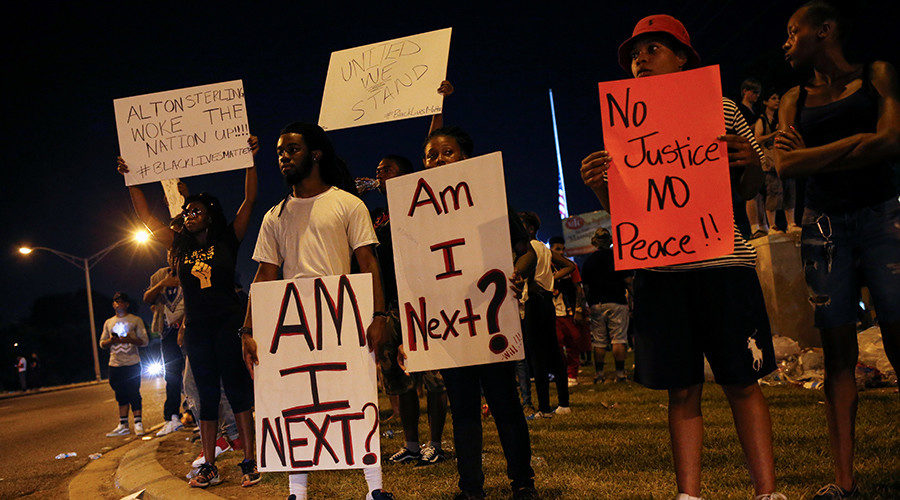 Click to enlarge Black Lives Matter protest