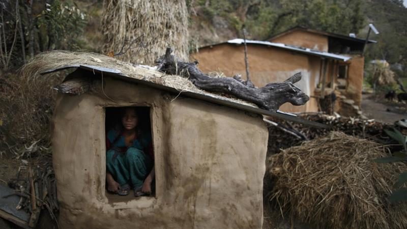 Menstruation hut Nepal