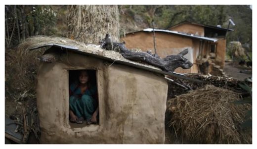 Menstruation hut Nepal