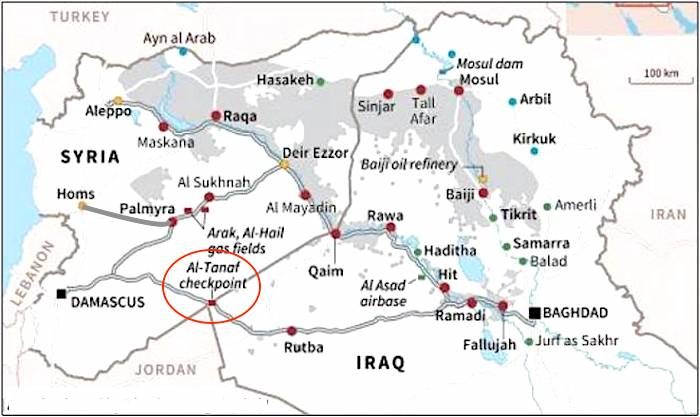 map Syria