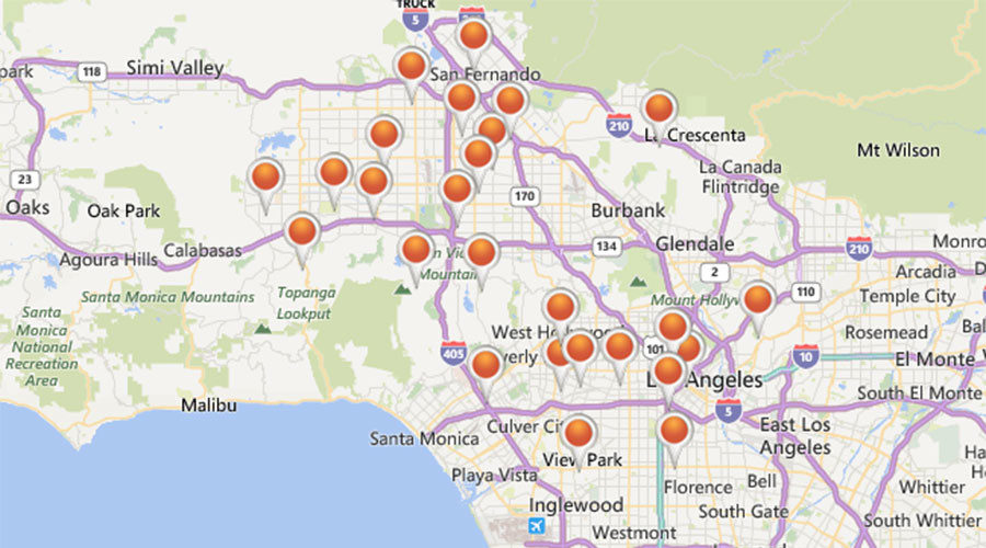 power outages Los angeles july 2017