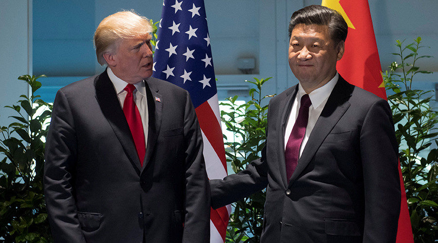 Donald Trump and Xi Jinping