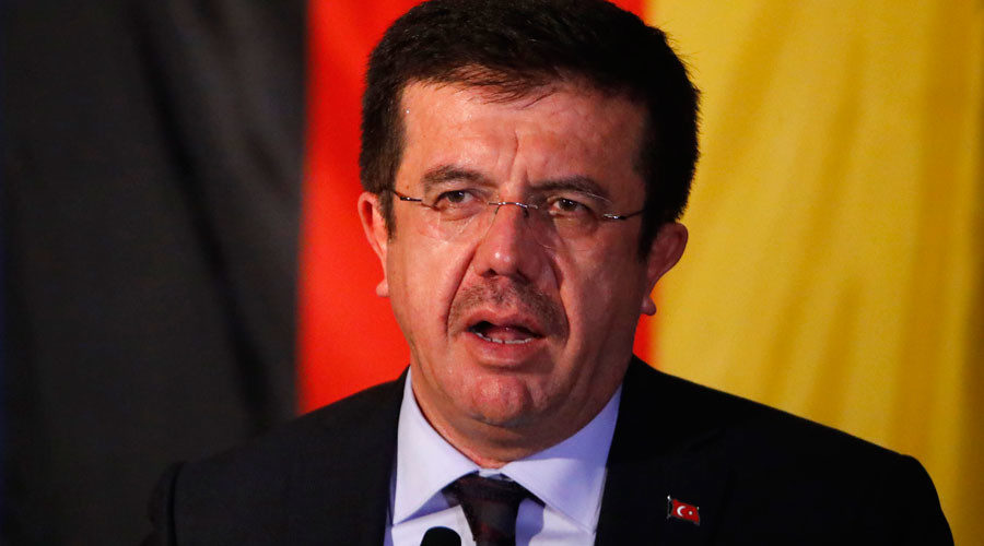 Click to enlarge Turkish minister Nihat Zeybekci