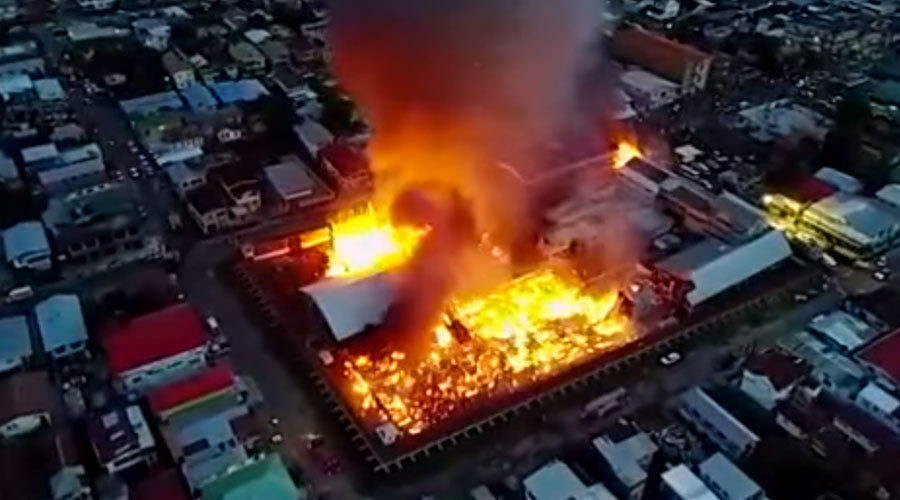 Fire at prison