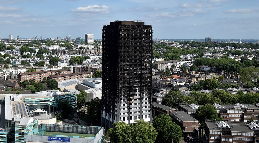 Click to enlarge Grenfell tower
