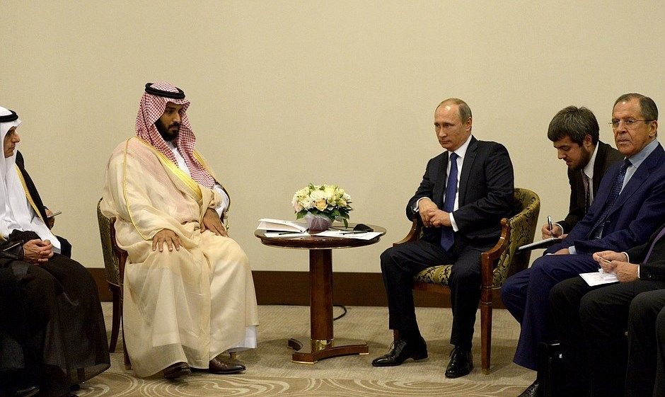 Saudi Arabia Russia Mohammed bin Salman Putin