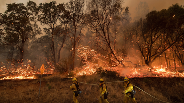 wildfire Oroville CA July 2017
