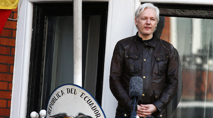 Click to enlarge Assange