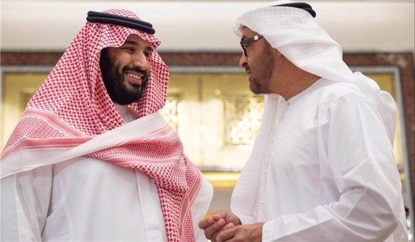 Mohammed bin Salman and Mohammed bin Zayed al-Nahyan