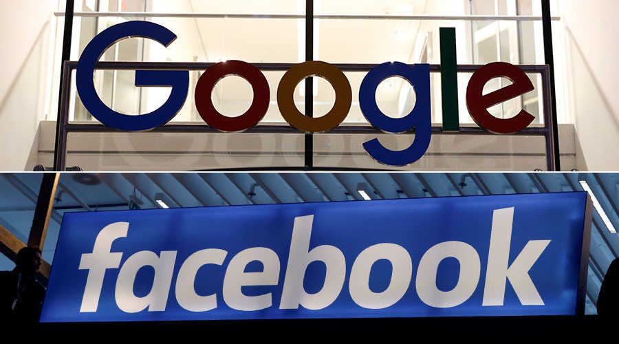 Click to enlarge Google and FaCEBOOK SIGNS