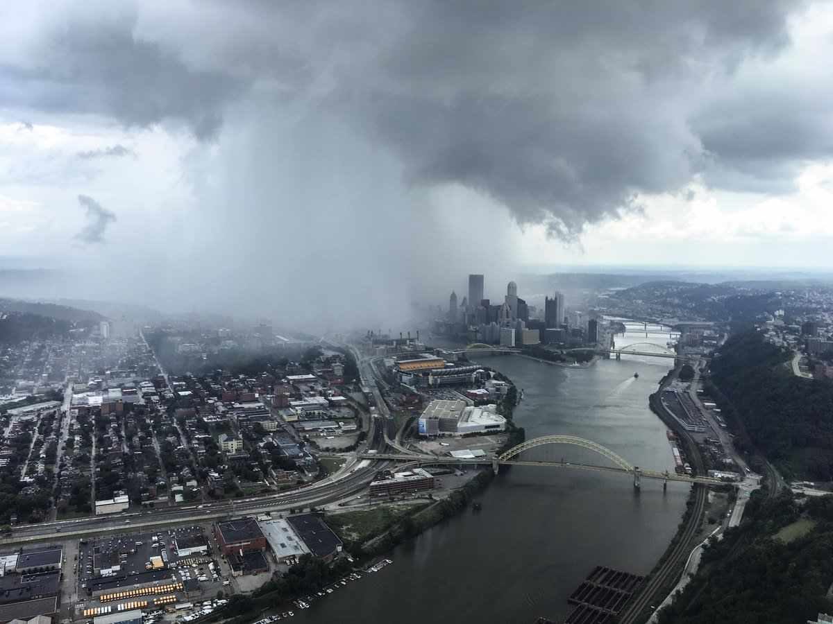 Pittsburgh microburst