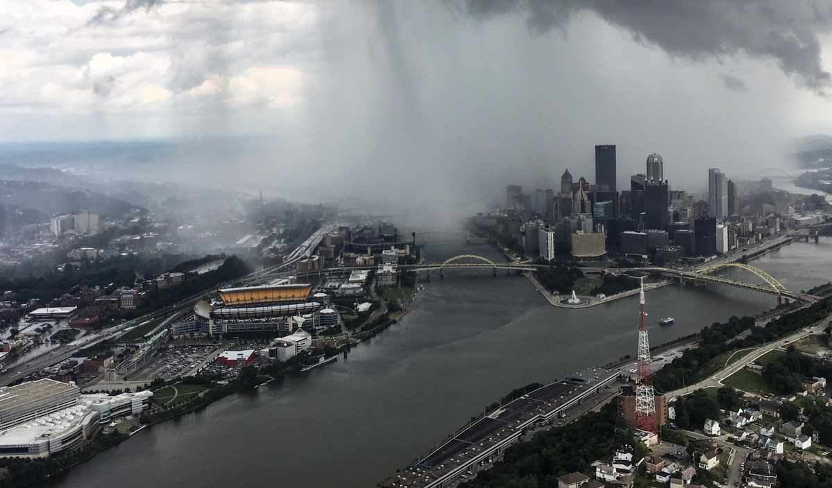 Pittsburgh microburst