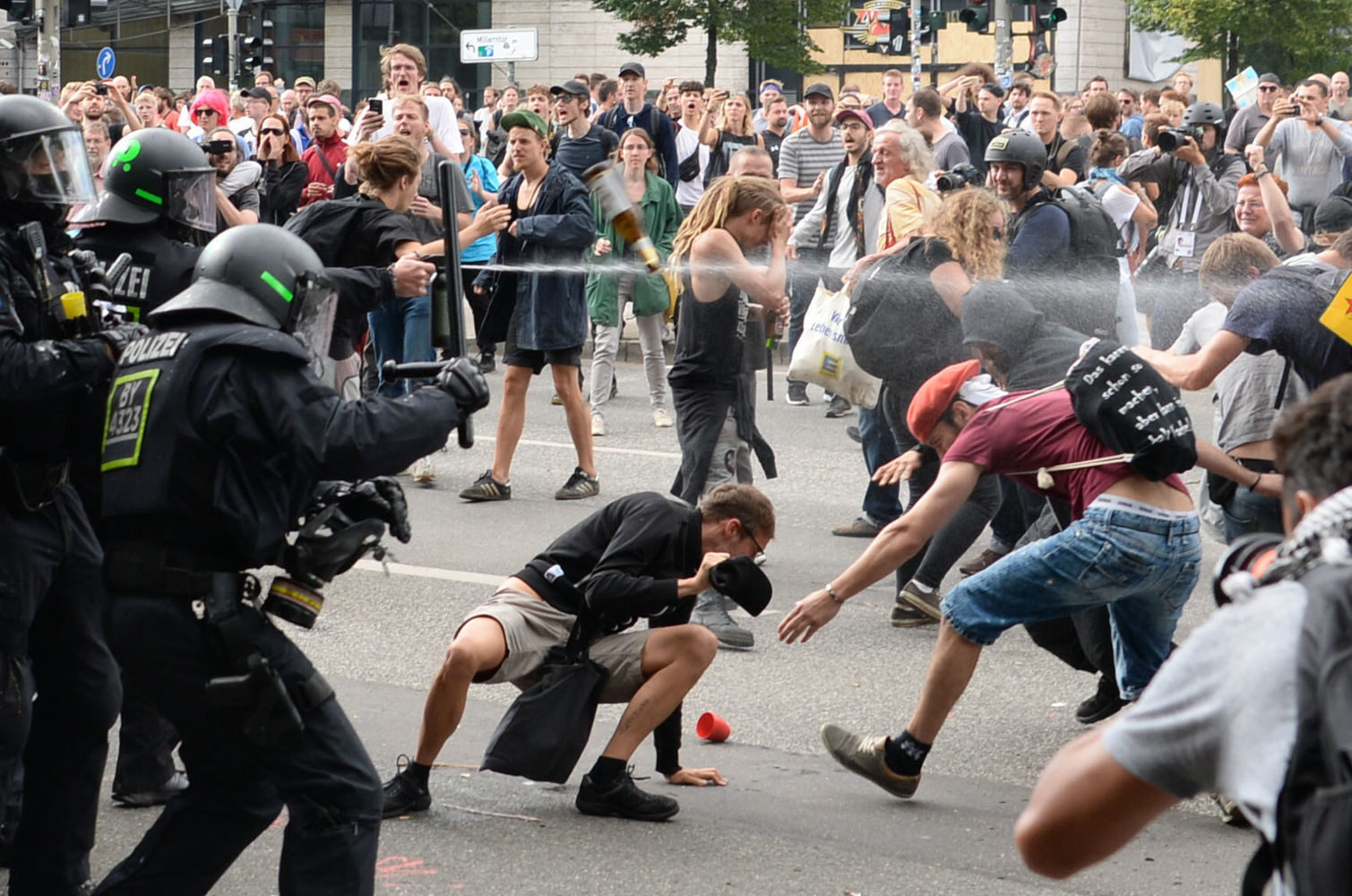 Hamburg G20 protest