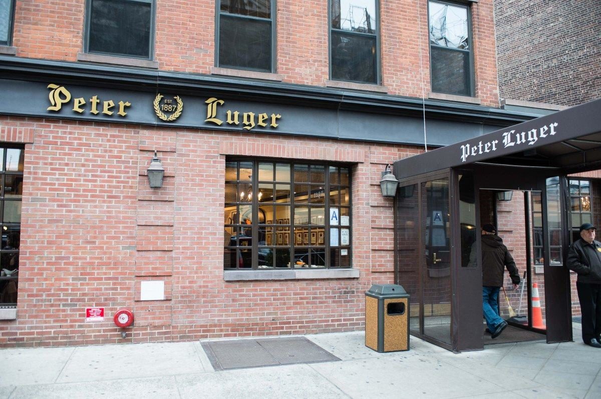 Click to enlarge Peter Luger steakhouse