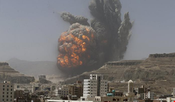 Saudi bombing in Yemen