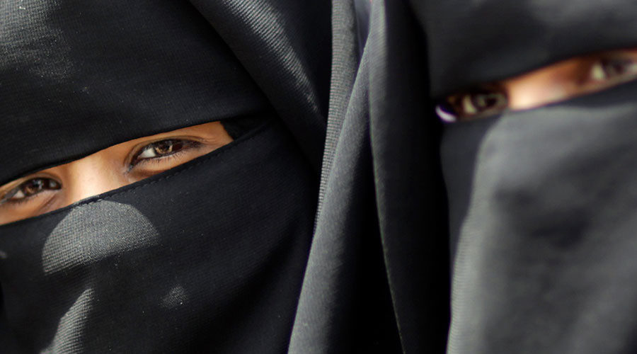islamic full face veils, burqua