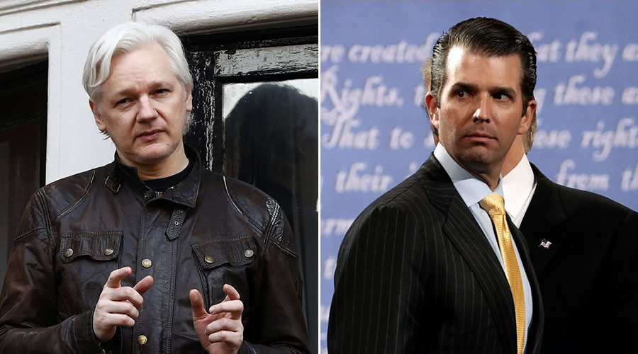 AssangeTrump Jr.