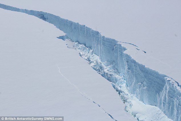 After months of anticipation, an enormous iceberg with an area of 2,239 sq miles (5,800 sq km) has finally broken off the Larsen C ice sheet