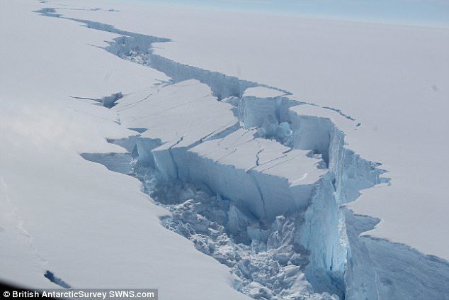 Experts also predict that alongside the main iceberg, several smaller icebergs could break away from the ice sheet. Data from July 6 revealed that, in a release of built-up stresses, the rift had branched several times