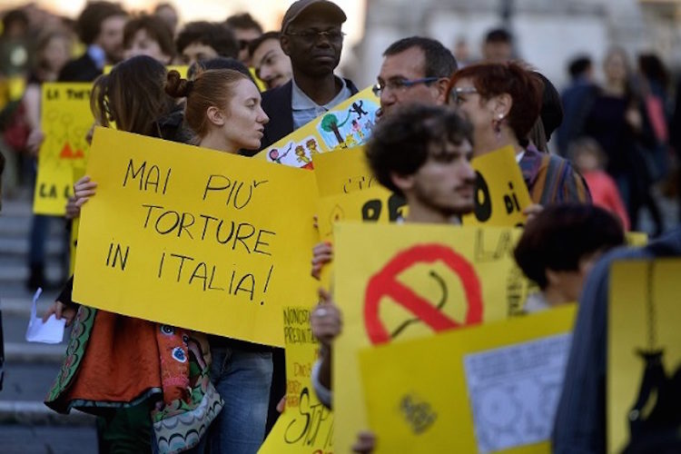 Italian protest
