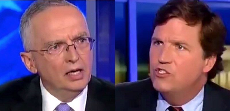 Ralph Peters and Tucker Carlson