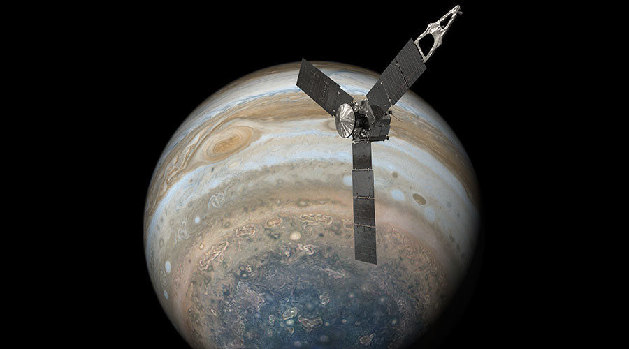 NASA’s Juno spacecraft near Jupiter