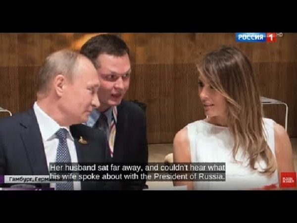 Putin and Melania Trump