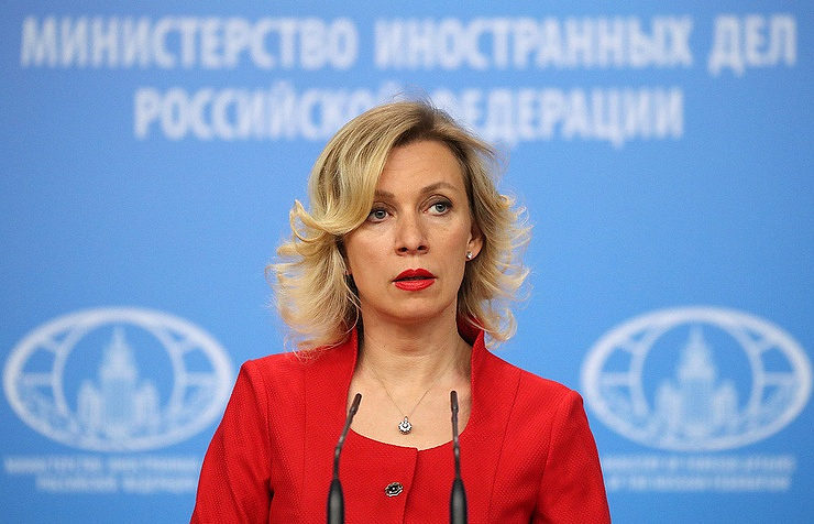 Russian Foreign Ministry spokeswoman Maria Zakharova