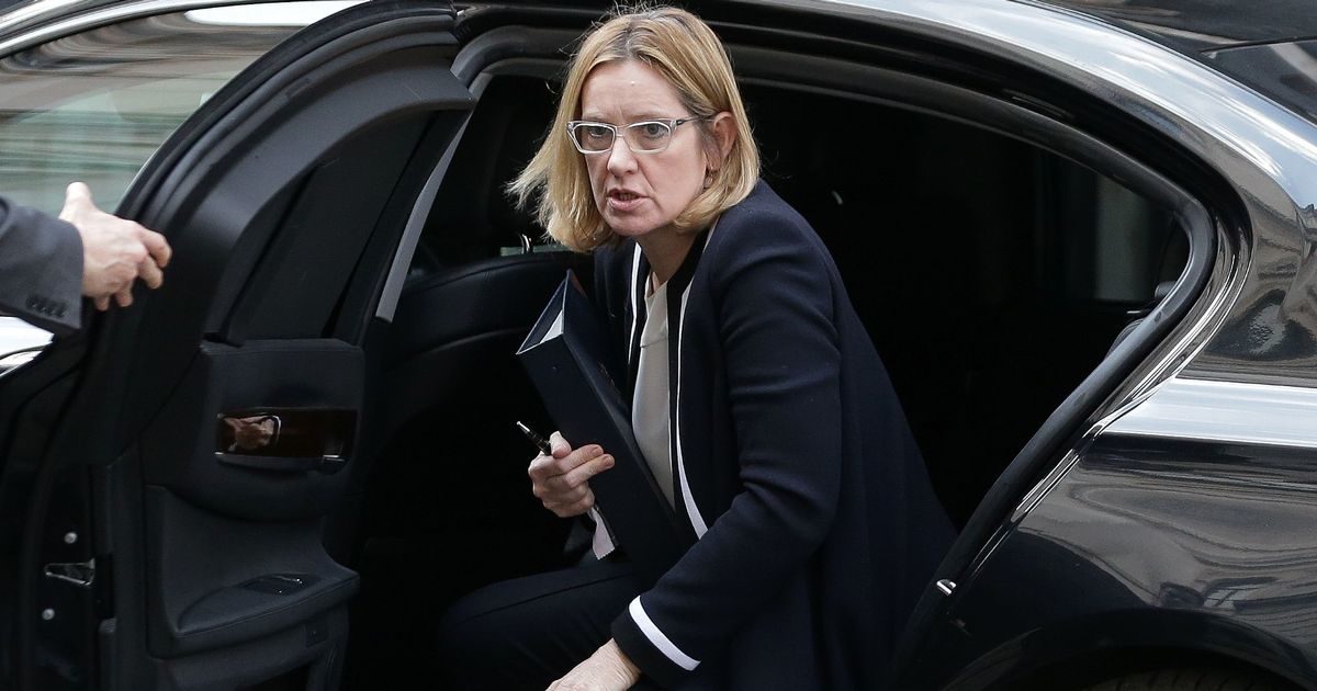 UK Home Secretary Amber Rudd