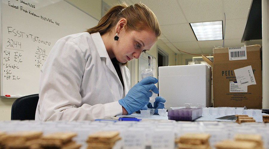 lab worker