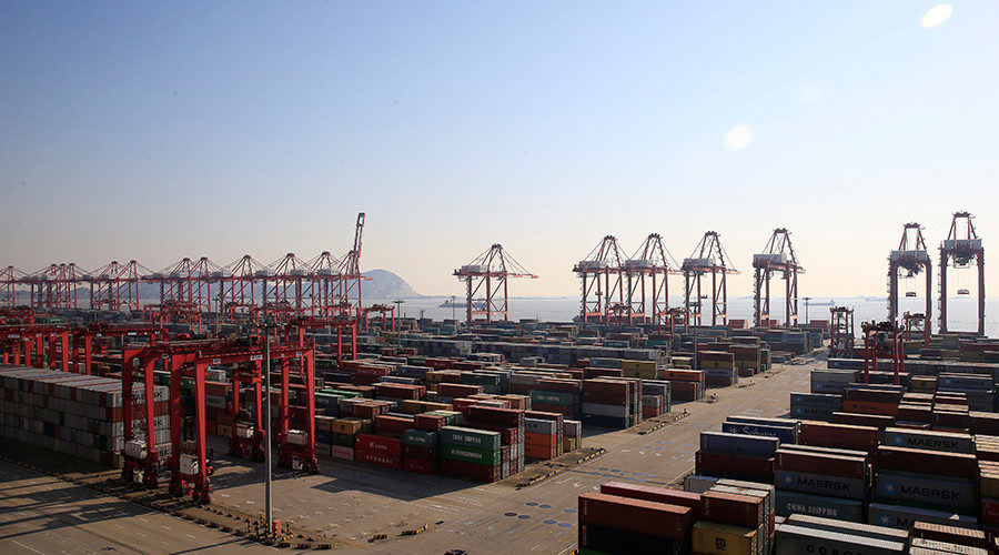 China shipping port