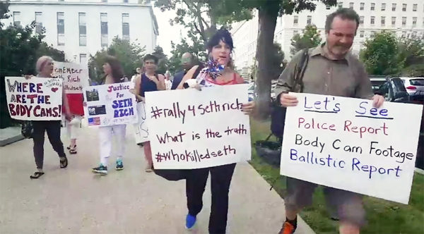 Click to enlarge Seth Rich Vigil