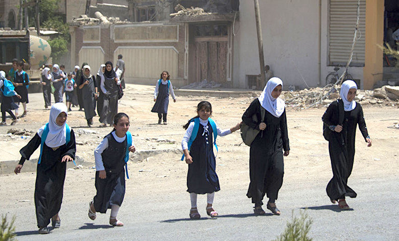 School resumes Mosul
