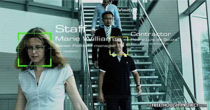 Click to enlarge biometric face scanning airports