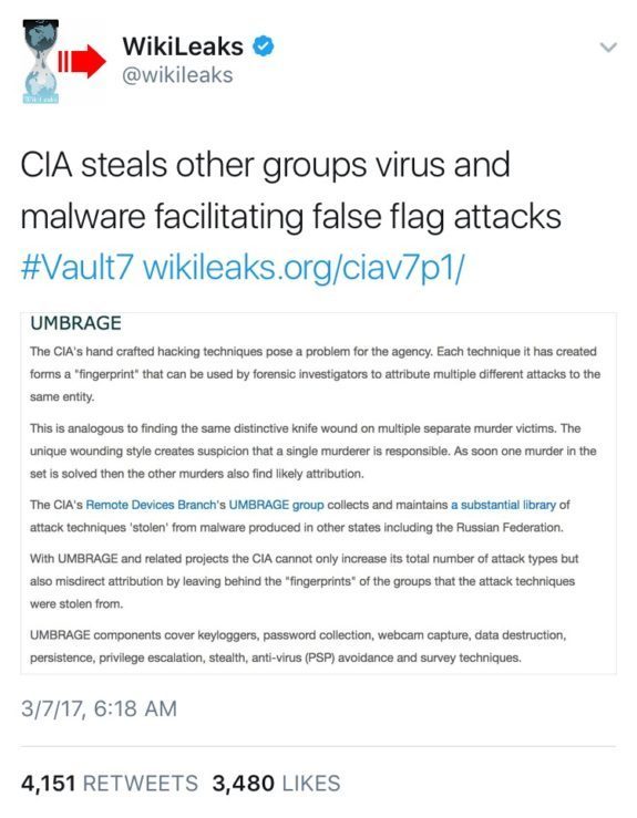 Wikileaks Vault7