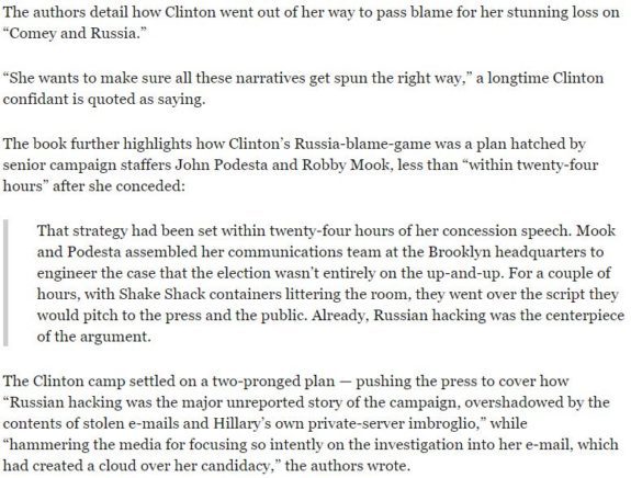 Excerpt Clinton book shattered