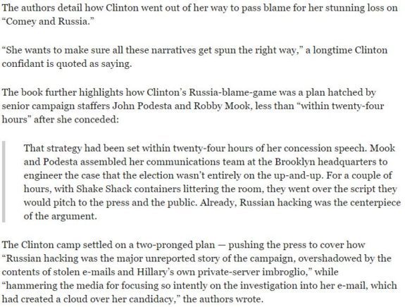 Click to enlarge Excerpt Clinton book shattered