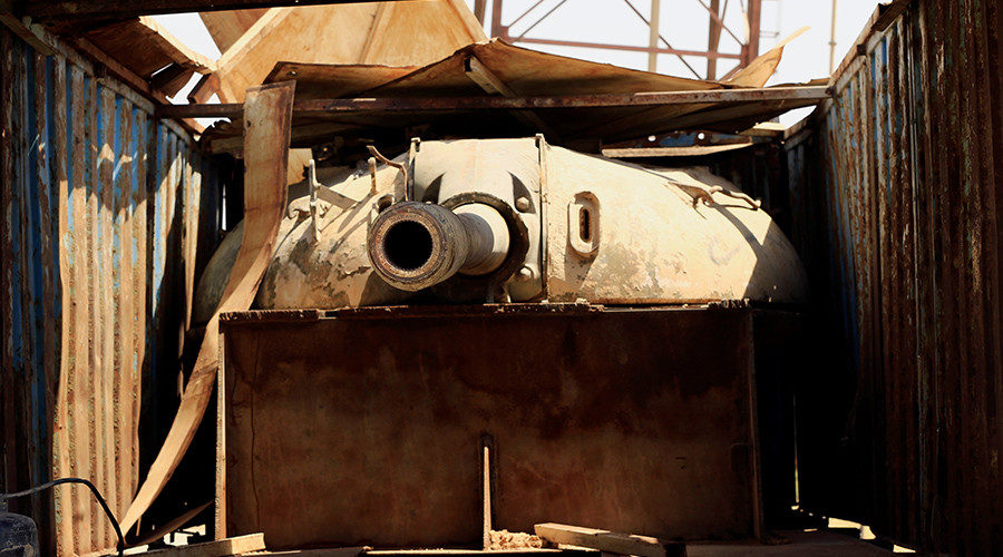 Click to enlarge Seized ISIS combat vehicles