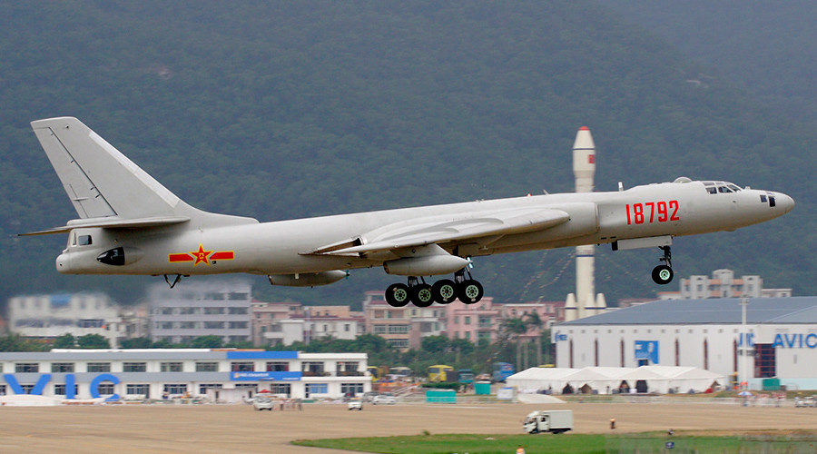 China's Xian H-6 bomber plane