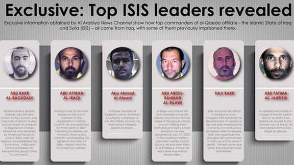The six individuals who have been at the helm of the terror group are from Iraq