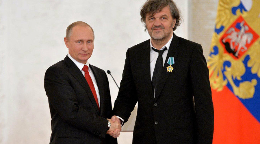 Putin and Kusturica