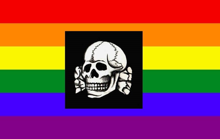 russia insider LGBT+SS NATO flag