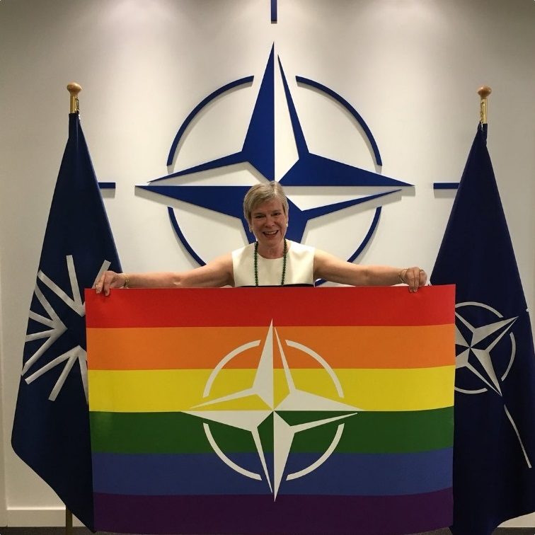 NATO Rainbow flag