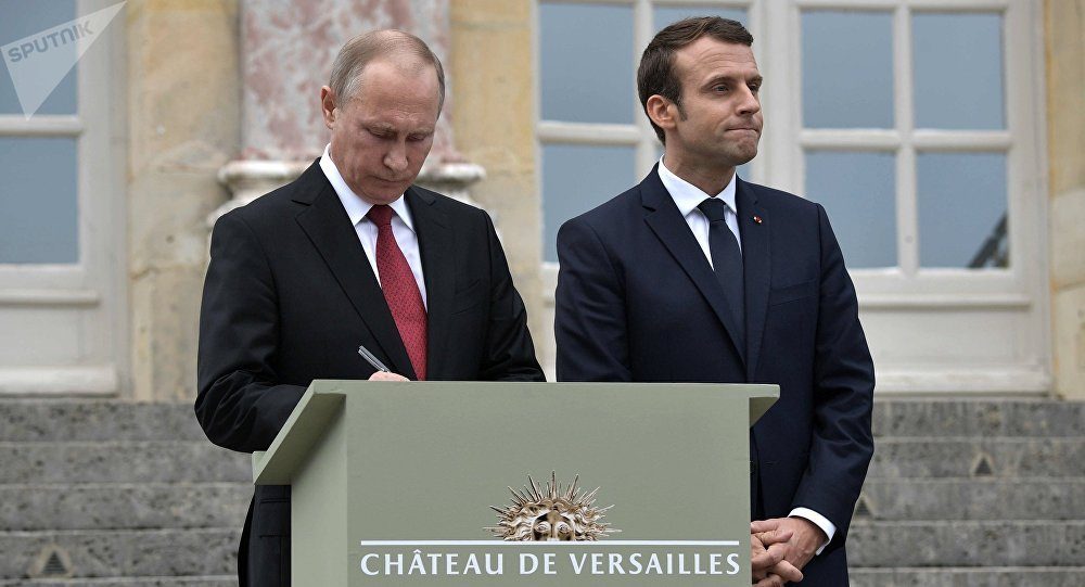 Putin and Macron