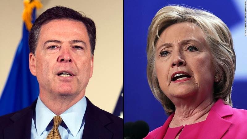 comey clinton
