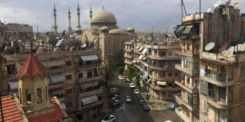 Al Aziziyah neighborhood in Aleppo