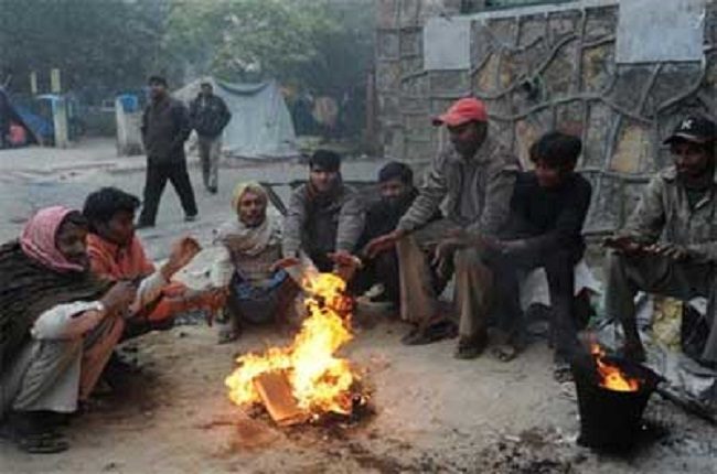 Cold in Kashmir