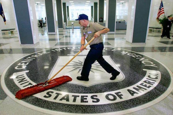CIA sweeping up