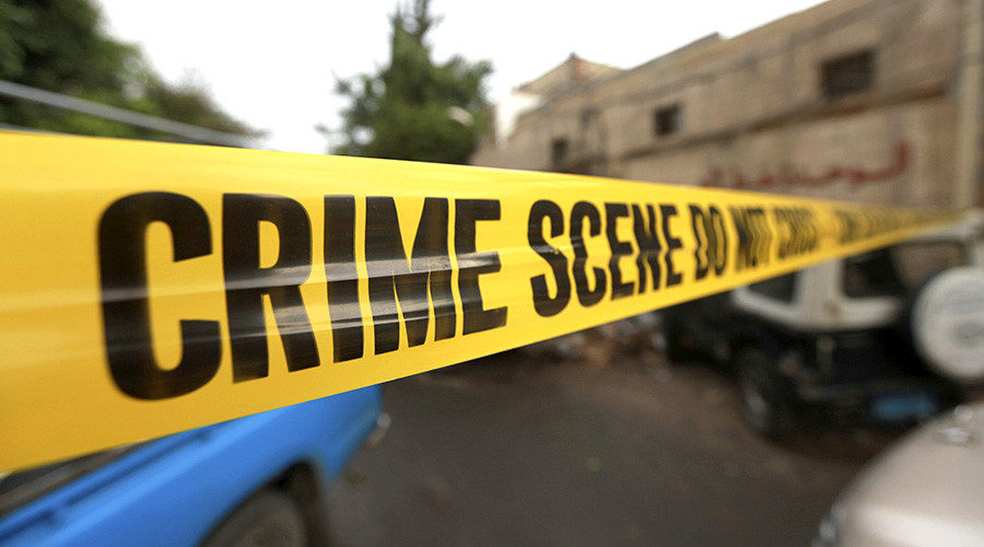 Police crime scene tape