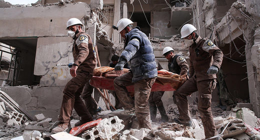 Russian FM spokeswoman Zakharova: White Helmets part of large scale defamation campaign against Syrian government Russian FM spokeswoman Zakharova: White Helmets part of large scale defamation campaign against Syrian government